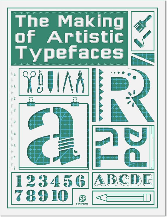The Making of Artistic Typefaces 如何製作手工字